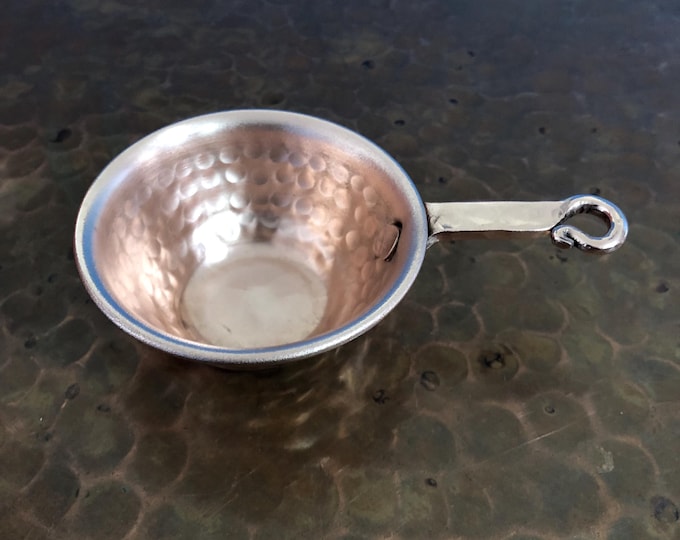 Hammered Copper 1oz Coffee Scoop Measuring Spoon - 3 3/4”