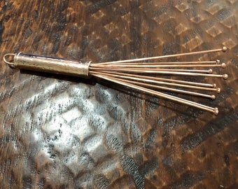 Handcrafted Hammered Copper Ball Whisk