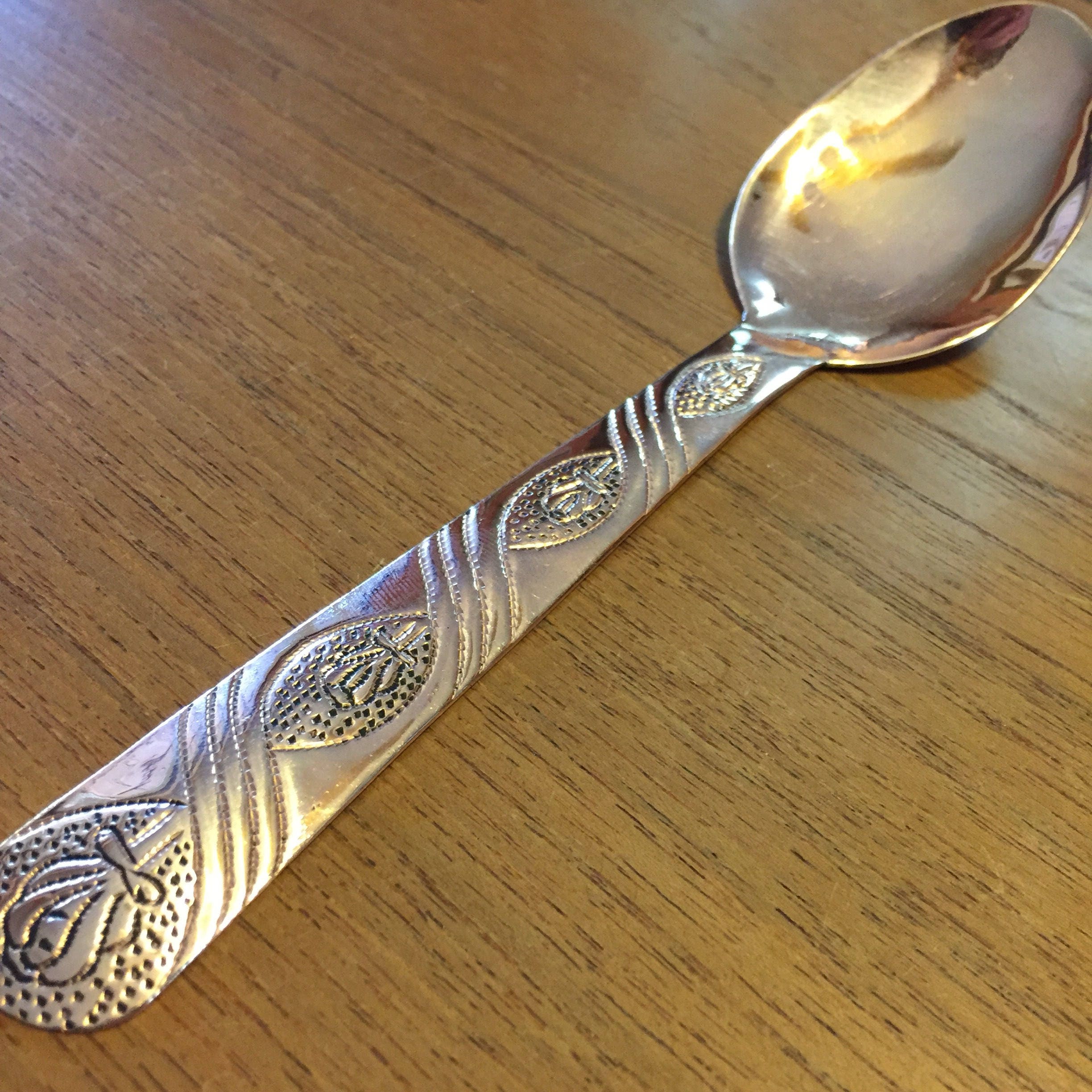 Pure copper spoon 6 3/4 length