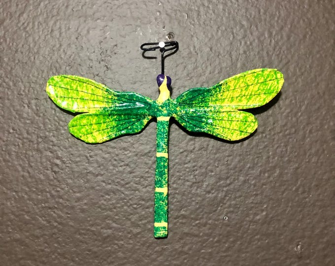 Paper Maché Dragonfly Wall Ornament from Izamal, Yucatán, Mexico