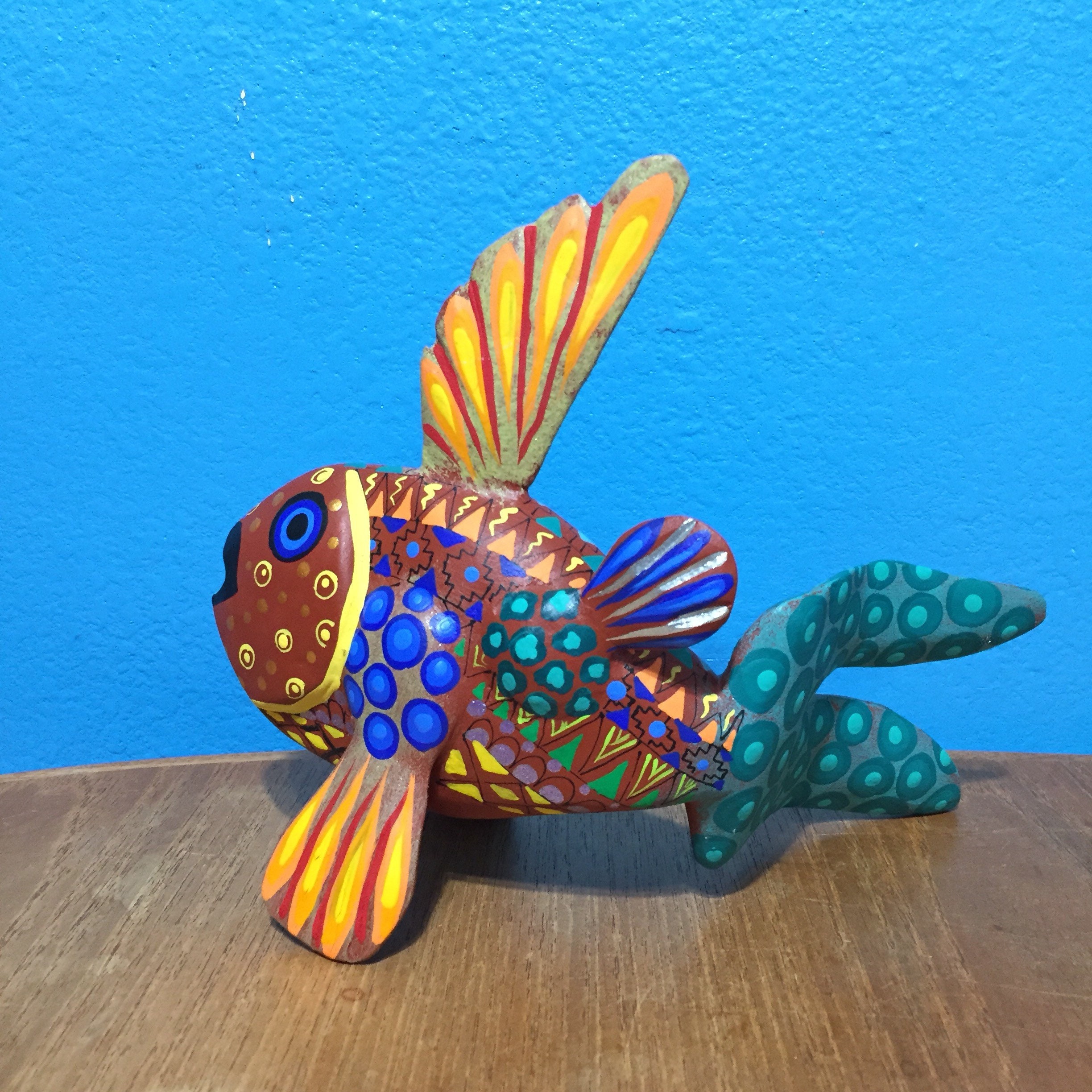 Alebrije Fish by Zeny Fuentes
