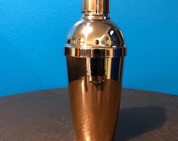 Pure Copper Cobbler Cocktail Shaker - Small