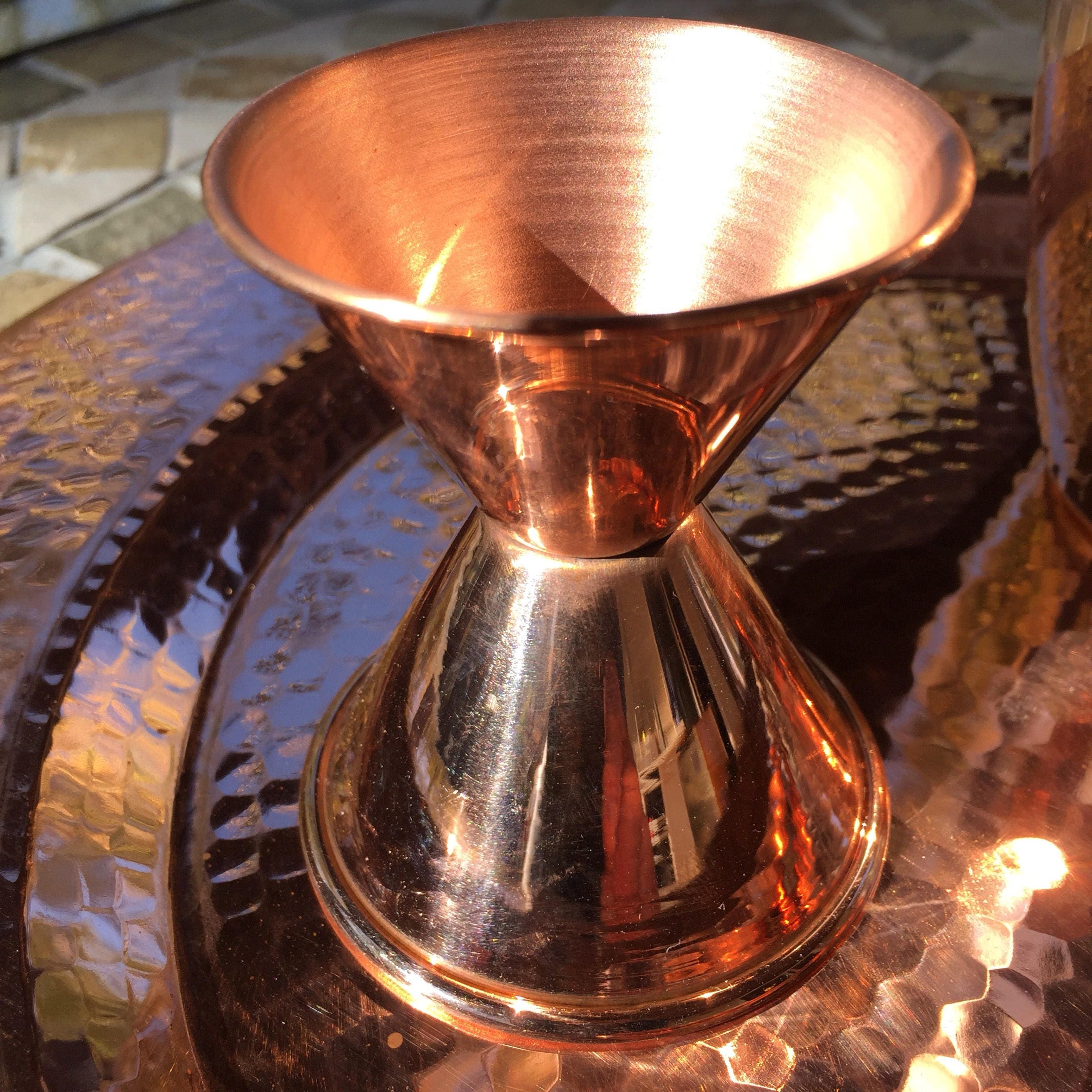 Pure Copper Jigger 1oz/1.5 oz