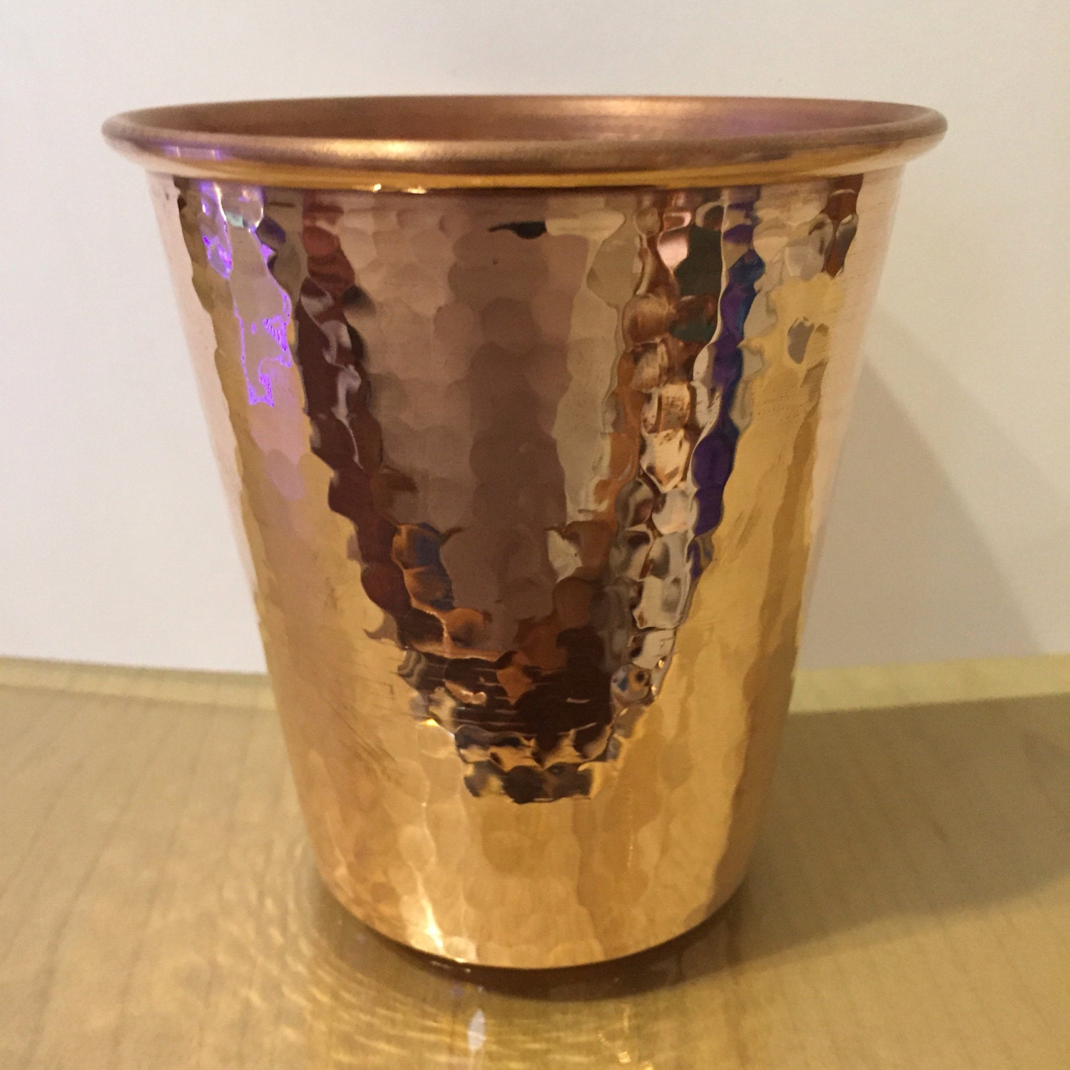 2pack of 14oz Moscow Mule Hammered Copper Tumbler