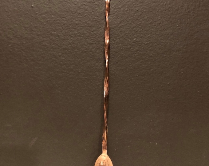 Pure copper cocktail spoon - 11”