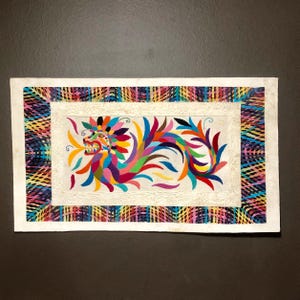 Otomi Embroidery Art: Mexican Folk Art with Amate Bark Paper