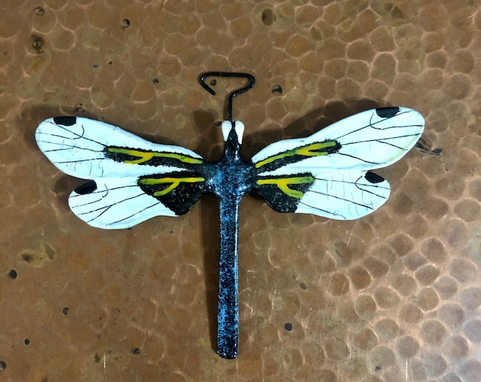 Handcrafted Paper Mache Dragonfly Ornament