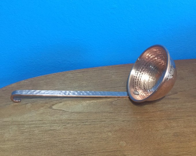 Pure Hammered Copper 6oz Ladle