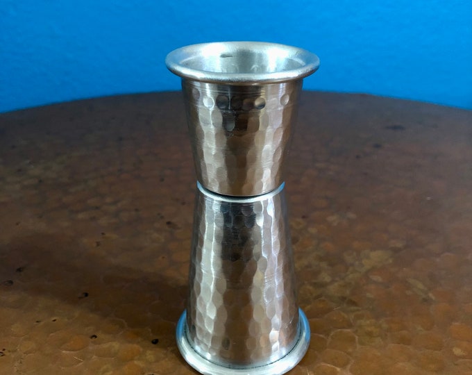 Hammered Aluminum Jigger 1 oz/2 oz