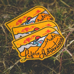 Life of Adventure Embroidered Patch image 5