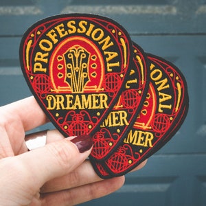 Professional Dreamer Embroidered Patch image 1