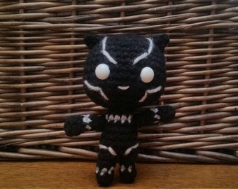 Black Panther inspired plush