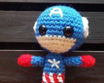 Peluche inspirée de Captain America