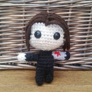 Bucky Barnes/Winter Soldier inspired plush