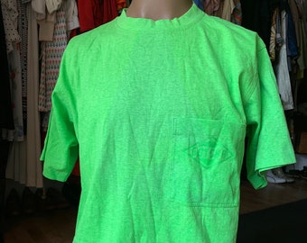 Deadstock 1990’s “Gotcha” Graphic T-shirt lime green