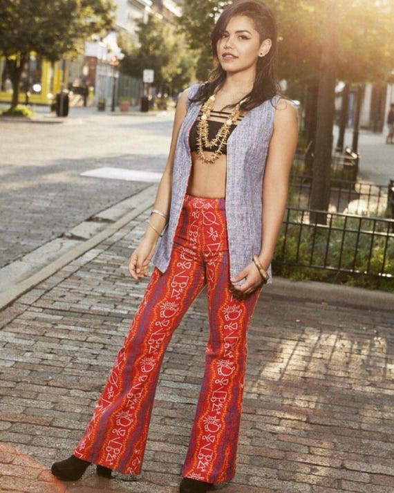70s vest pant set