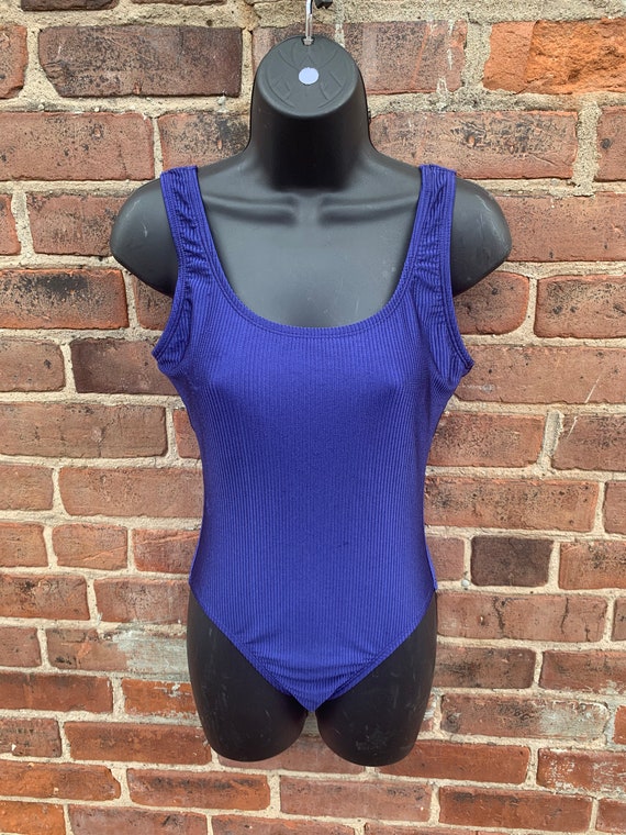 Solid blue Vintage “Catalina” Swimsuit
