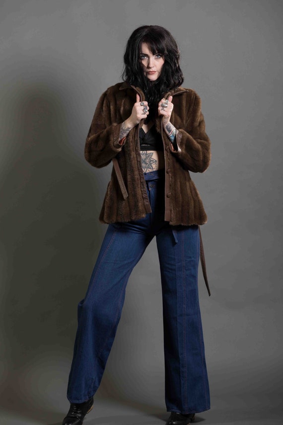 Lilli Ann faux fur coat
