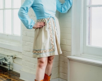 1960s Vicky Vaughn Mod Dress