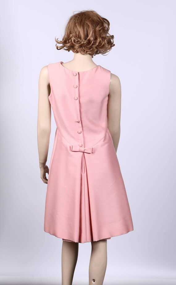 pink 60s dress