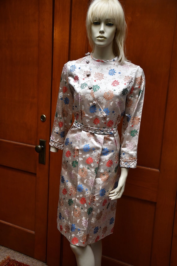 Asian Floral Dress