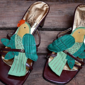 Vintage Parrot Sandalen
