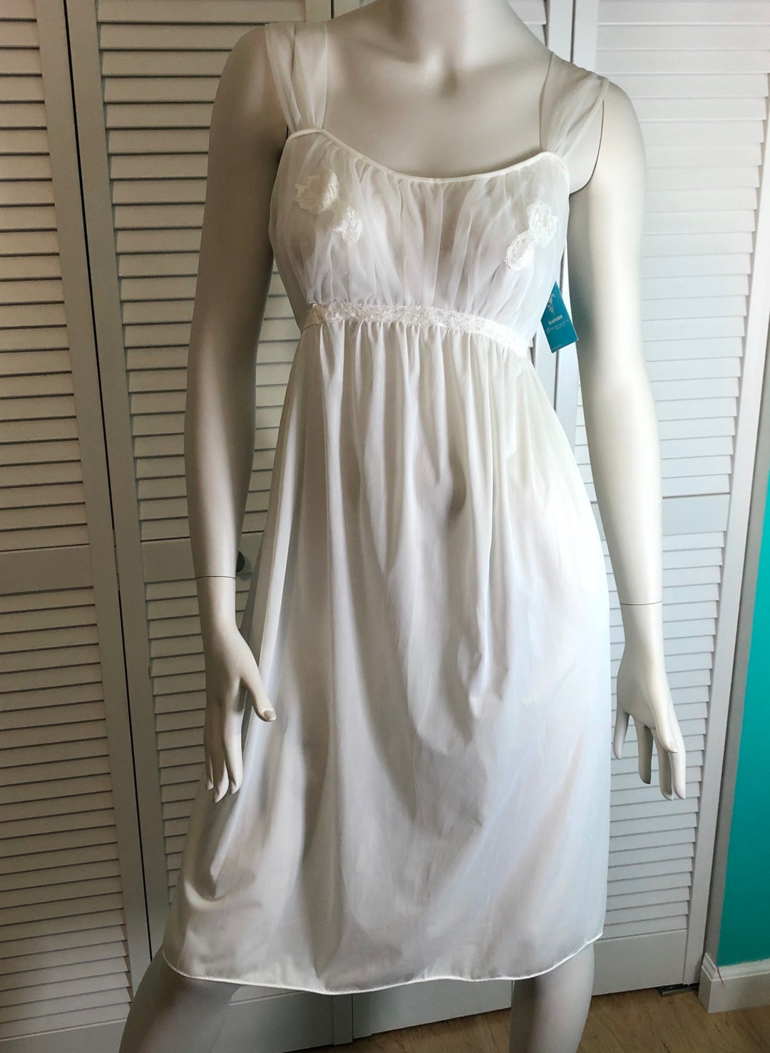 Vintage Kayser Full Slip New With Tags Etsy