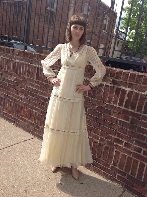 70s boho dress