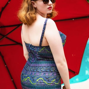 1950s swimsuit, perfection fit by roxanne bathingsuit