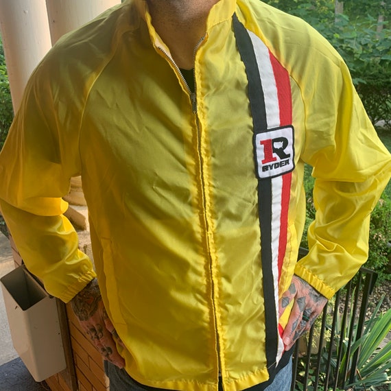 1950s Suringster racing jacket Ryder Patch