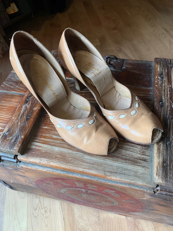 1940s Vintage Paradise Shoes