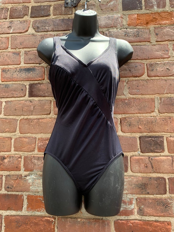 Black Vintage union made Swimsuit - image 1