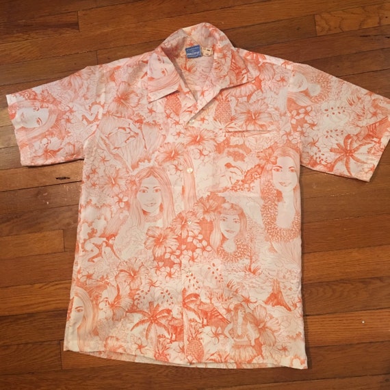 Vintage hawaiian Surf by pacific shirt - image 9