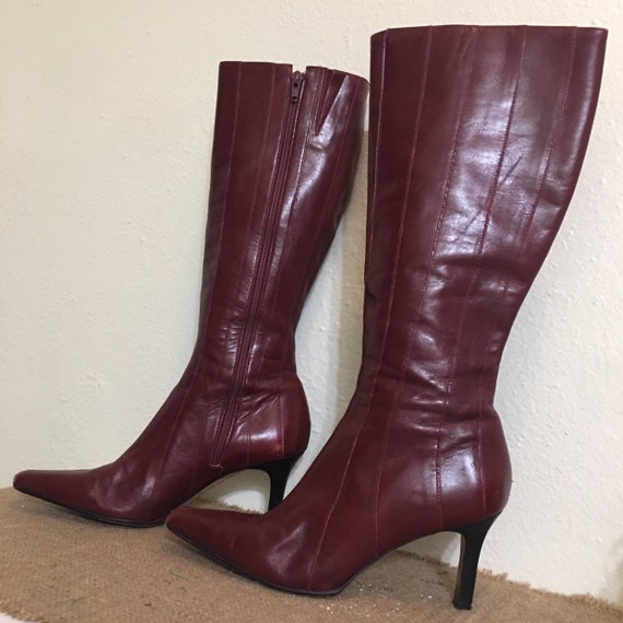 antonio melani leather boots