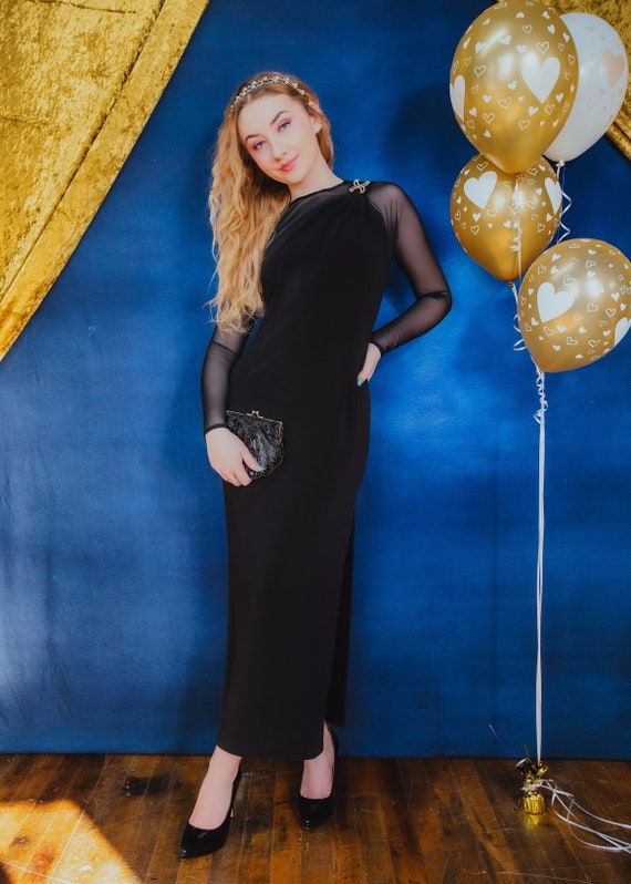 Vintage Black Alberto Makali Dress