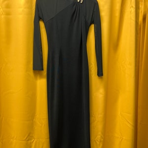 Vintage black Alberto Makali dress image 7