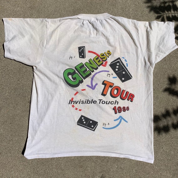 1986 Genesis tour shirt - image 2