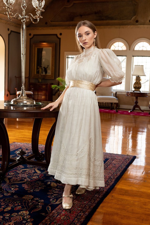 Antique Edwardian Wedding Dress