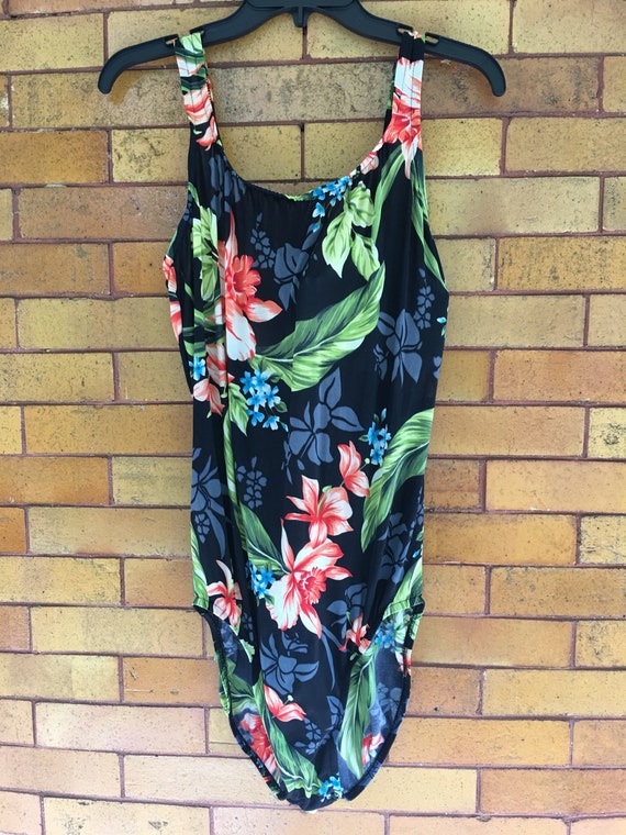 Vintage plus size jantzen swimsuit - image 4