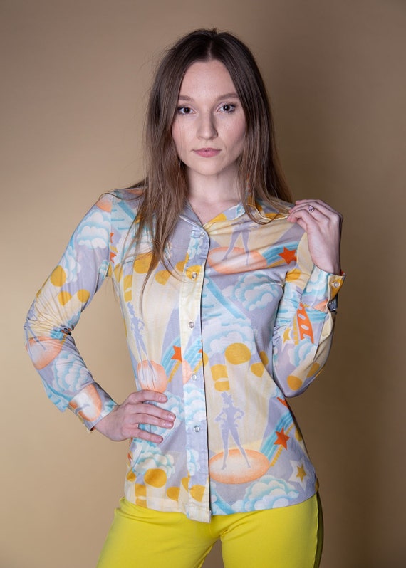 Vintage disco 70s shirt