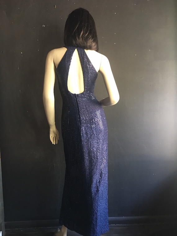 1990s Vintage evening gown Jessica McClintok for … - image 2