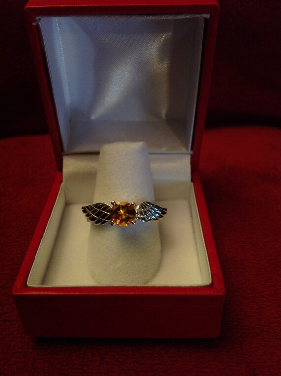 golden snitch wedding ring box