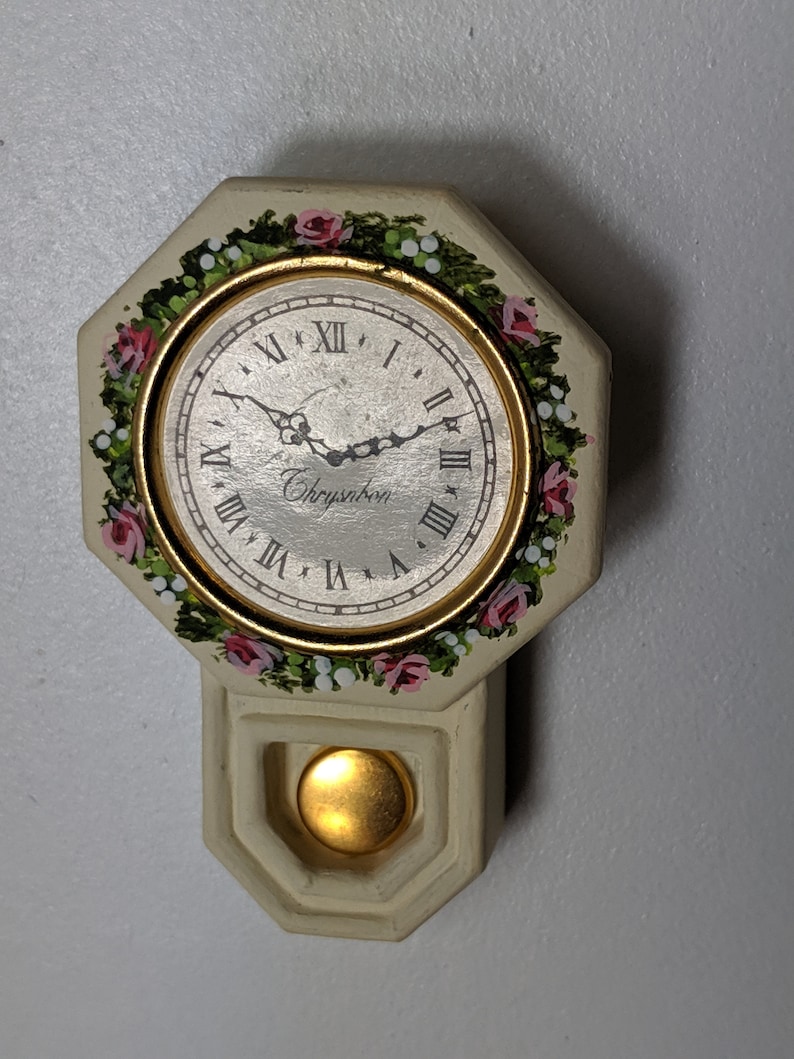 Miniature Dollhouse Chrysnbon Alarm Clock