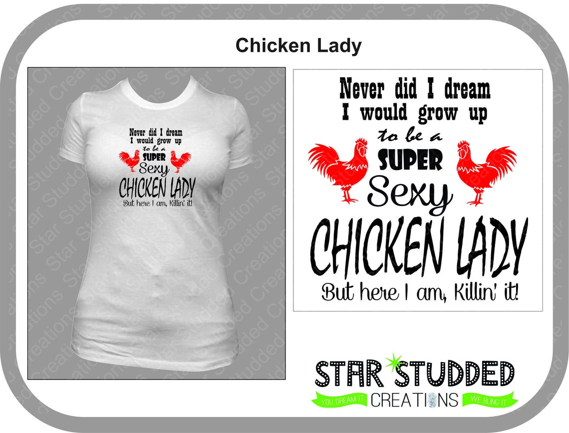 Hey Chicken Lovers Chicken Lady Fun Chicken Shirt You Can - Etsy
