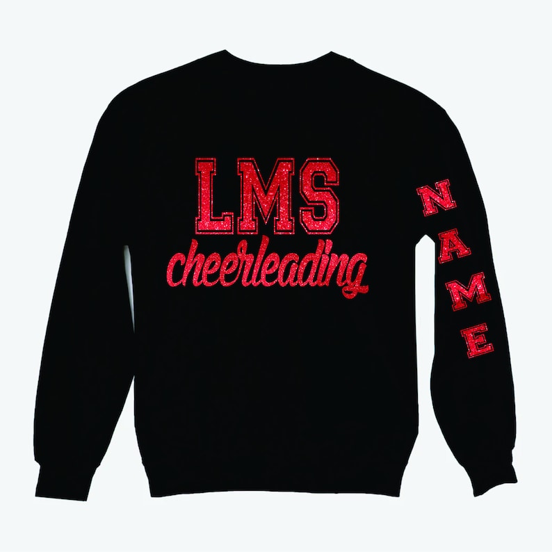 custom cheer sweatshirts
