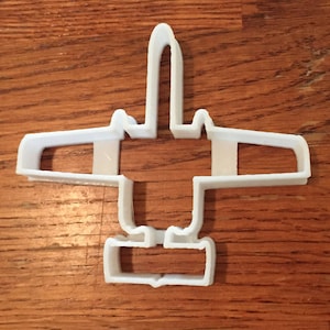 A-10 Jet Airplane cookie and fondant cutter