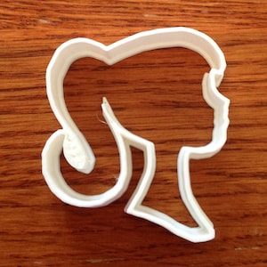Doll Head cookie and fondant cutter