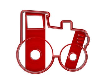 Tractor cookie and fondant cutters