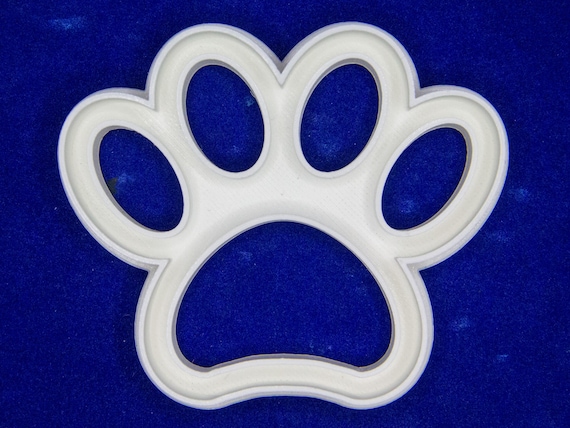 Paw Print cookie and fondant cutter