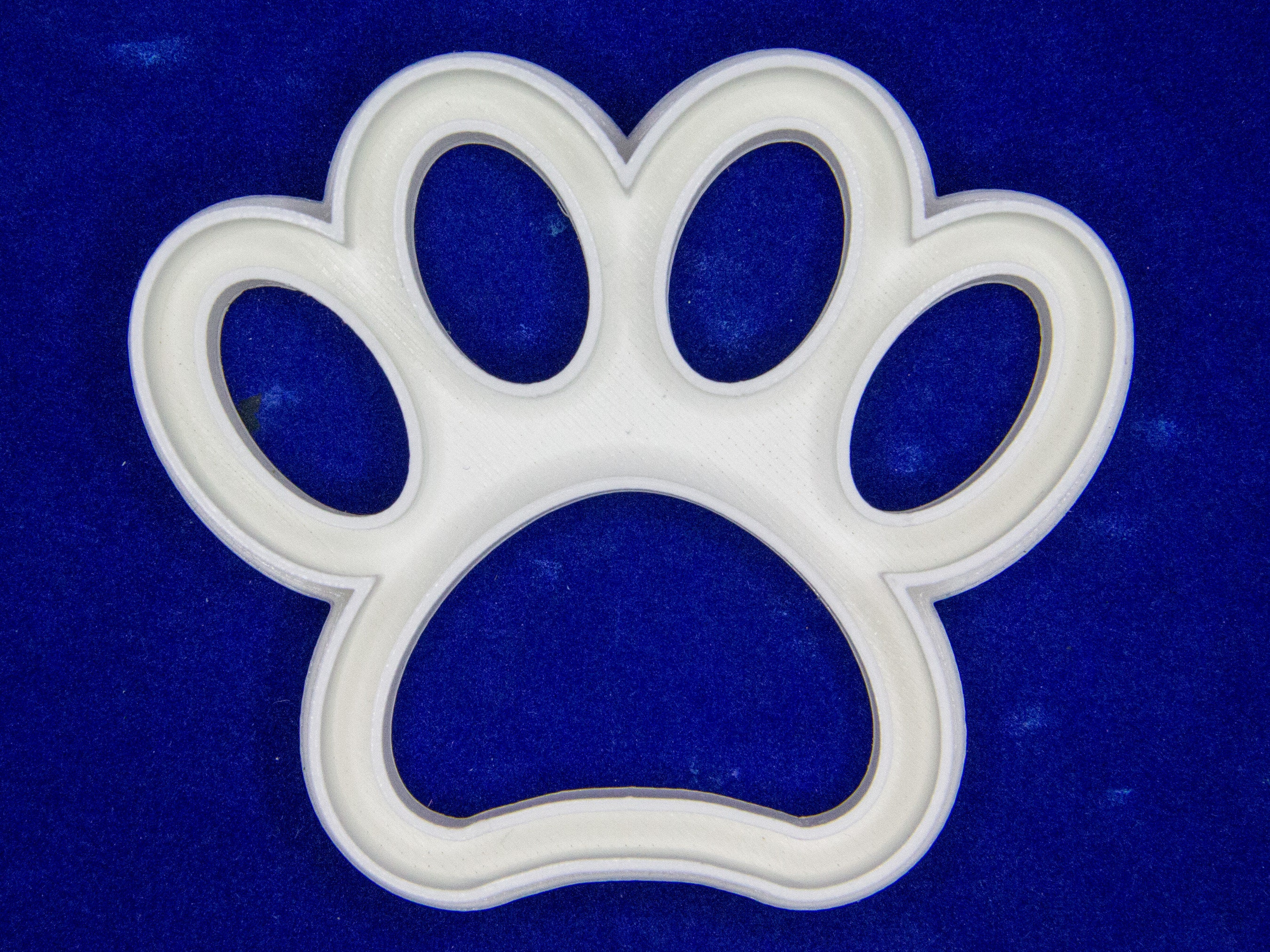 paw print fondant